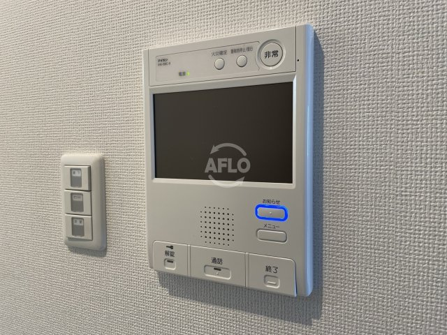 APRILE南森町のセキュリティ|APRILE南森町（旧名：アスール南森町）　モニター付きインターホン