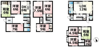 【間取り】 | 大江２丁目