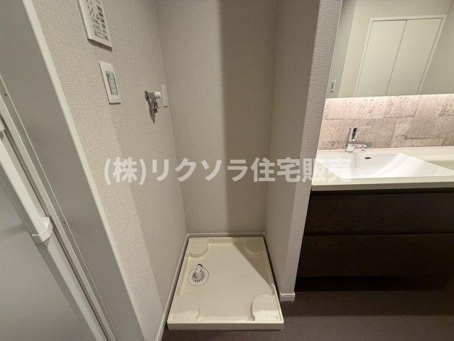 出口５丁目　新築一戸建てのランドリースペース|ドラム式も設置可能
■物件内覧・資金計画相談・住宅ローン相談、リフォーム相談、お問合せ受付中■
※当日・翌日のご内覧、ご相談はお電話でのお問合せがスムーズです！