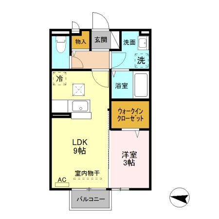 スタイリッシュ リバーの間取り