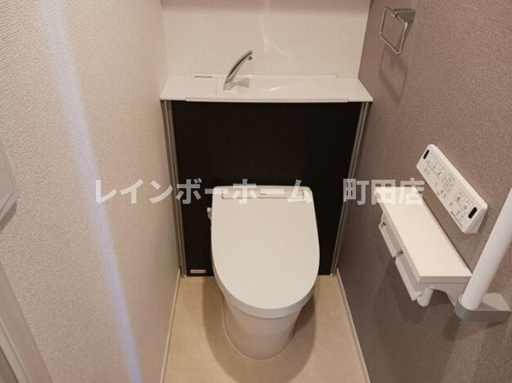 ヴェリーヌ※初期費用分割あと払いサービス利用可能物件のトイレ