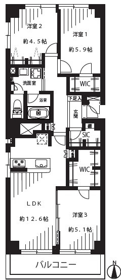 【間取り】 | 【HP限定公開】中銀三鷹マンシオン