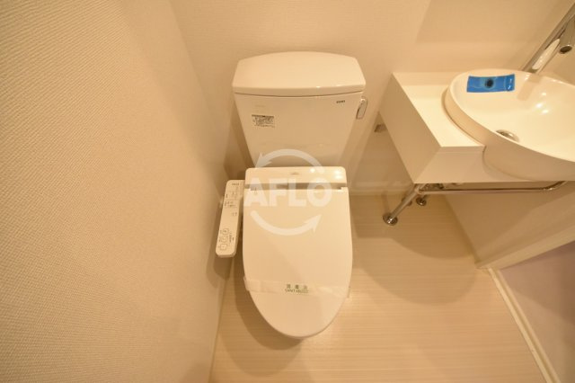 APRILE南森町のトイレ|APRILE南森町（旧名：アスール南森町）　トイレ
