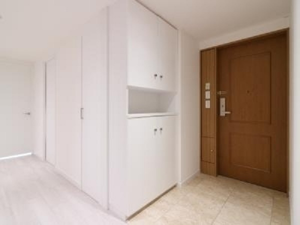 港区高輪４丁目の賃貸マンションの玄関