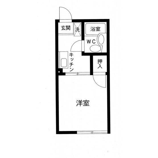 【間取り】 | シティハイムコーポ広瀬