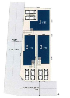 【区画図】 | 名古屋市昭和区村雲町6‐22【仲介手数料無料】新築一戸建て 3号棟
