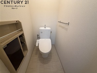 落ち着いたトイレです