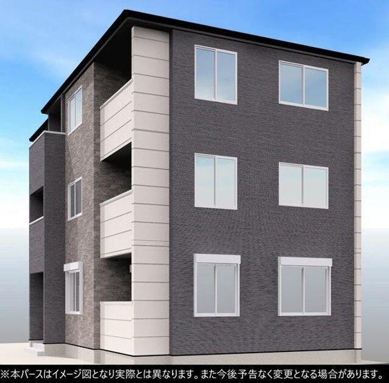 【外観パース】 | ＫＥＩＡＩ　ＲＥＳＩＤＥＮＣＥ　豊四季Ⅱ |  