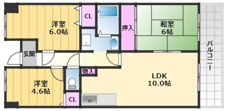 【間取り】 | パストラル和泉