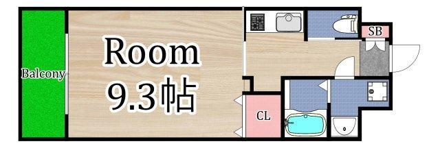 【間取り】 | フォレストグレイス滝井駅前Ⅰ