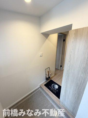 【中古マンション】前橋市南町　ダイアパレス　413号室　3LDKの玄関|ゆったりとした玄関です