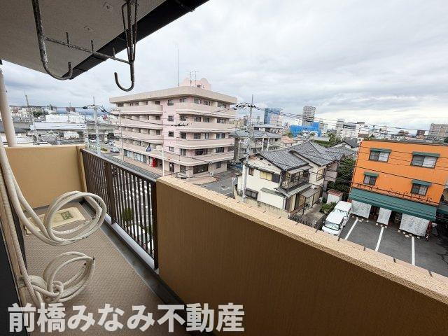 【中古マンション】前橋市南町　ダイアパレス　413号室　3LDKの展望