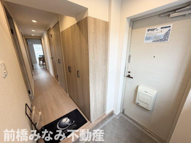 【中古マンション】前橋市南町　ダイアパレス　413号室　3LDKの玄関|ゆったりとした玄関です