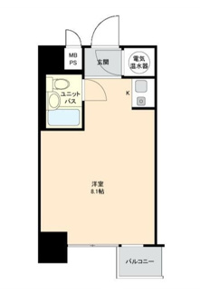 【間取り】 | ハイツ神田岩本町 | 間取りです。