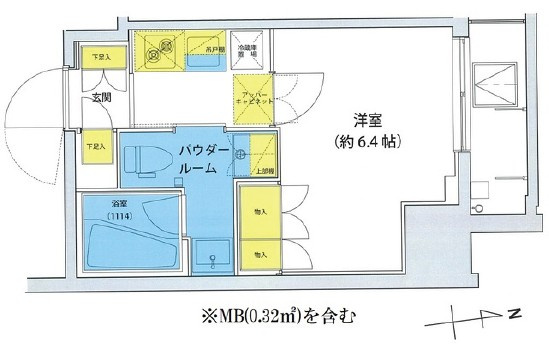 【間取り】 | アジールコート北品川