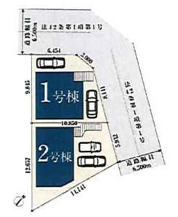 【区画図】 | 名古屋市名東区藤森西町1205【仲介手数料無料】新築一戸建て 2号棟