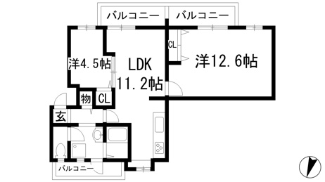 【間取り】