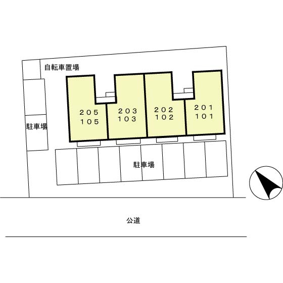 アイ・セジュール　　刈谷市の賃貸ならクラスホーム刈谷店の区画図