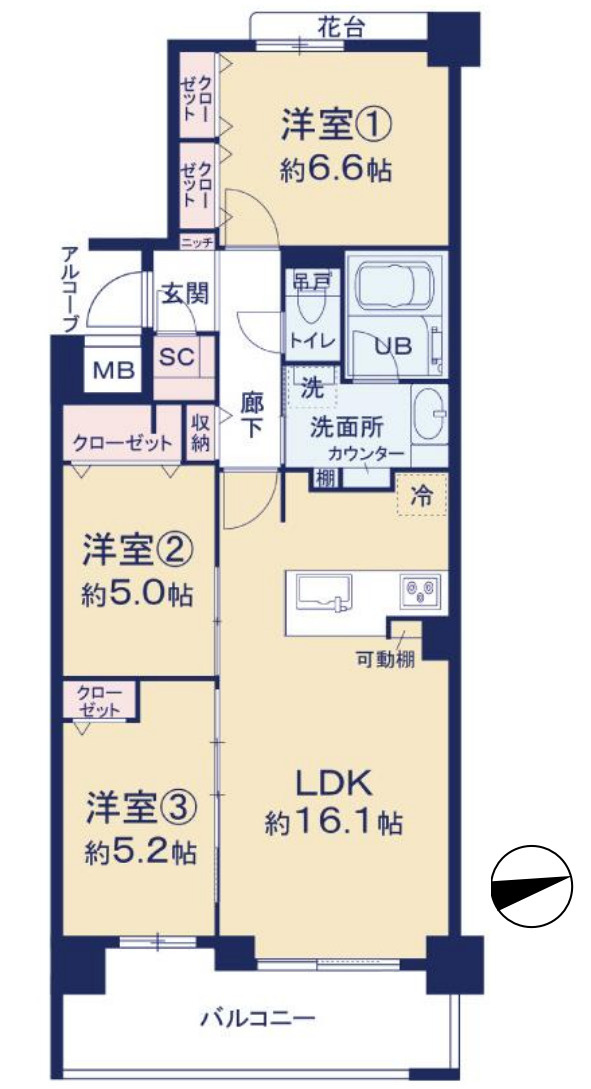 ザ・ピースプレイス横浜【仲介手数料無料】ペット可♪