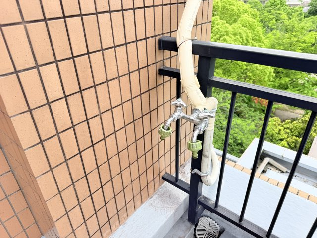 サングレート春日のバルコニー