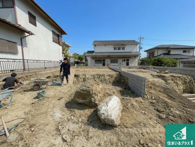 神戸市北区ひよどり台　新築一戸建ての外観|現在建築中！落ち着いた街並みで新生活を始めることが出来そう！周辺の物件も併せてご紹介させて頂きます！
