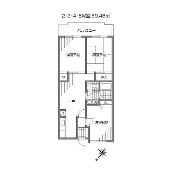 ウィンダム宮前の間取り|間取り図