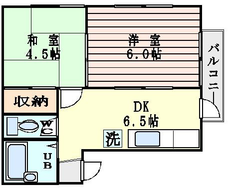 ホワイトシャトレー中野の間取り