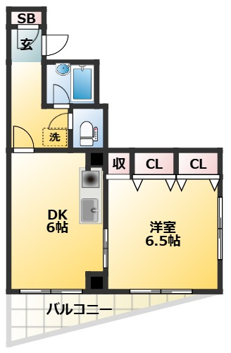 天野ビルの間取り