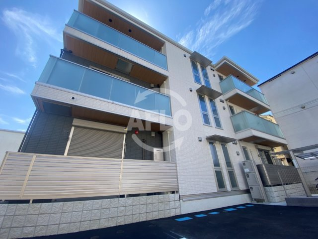 D-room今川　A棟の外観パース|D-room今川　A棟　外観パース