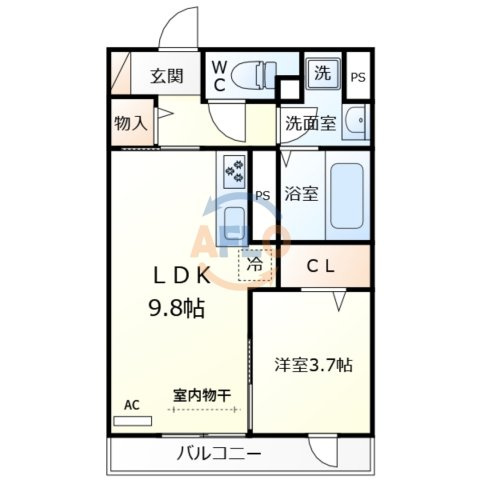 サニーコートの間取り|サニーコート　
