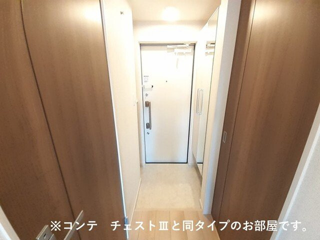 アロッジオ瀬田の玄関