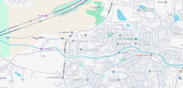 ★大津市千町　第1期　新築一戸建ての地図