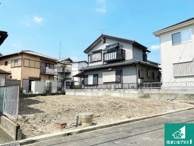 ★大津市千町　第1期　新築一戸建ての外観|周辺は落ち着いた街並みの住宅地！子育てがしやすい住環境です！まだ未完成ですが、現地でしかわからない事もございます。是非一度ご覧ください。