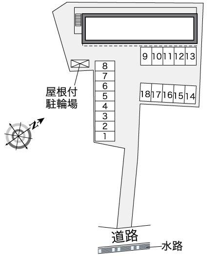 【区画図】 | レオパレスニプルワート | 新潟　松浜　家具　家電　社宅　マンスリー