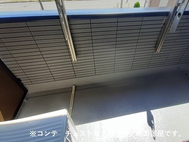 アロッジオ瀬田のバルコニー
