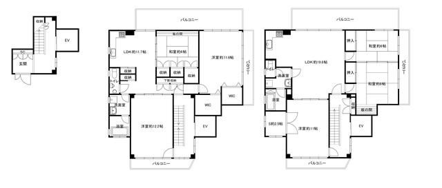 Ｈ－ＳＱＵＡＲＥ栗原の間取り