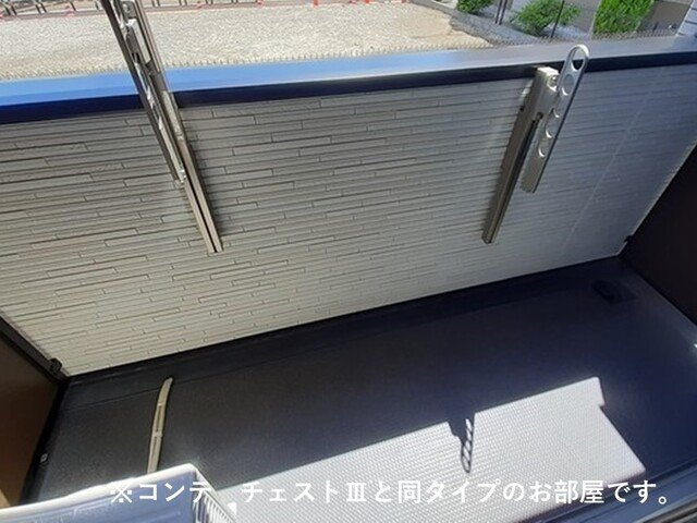 アロッジオ瀬田のバルコニー