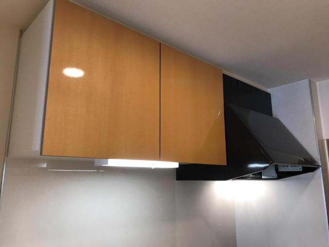 岡崎市宇頭町新築アパートの収納|キッチン上収納（イメージ）