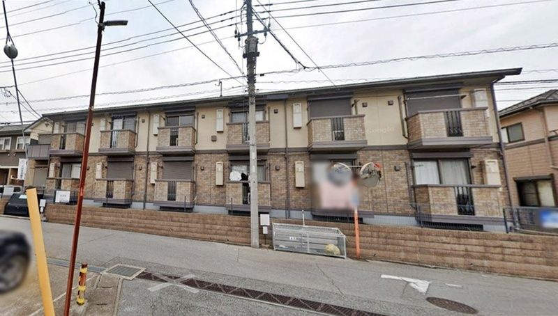 四街道市みのり町のアパートの展望