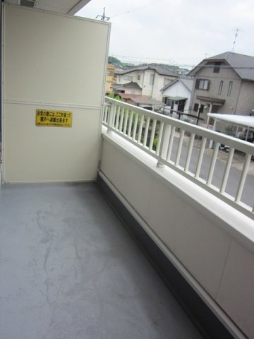 フルラージュ松橋のバルコニー