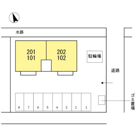 ロイヤルコートの区画図