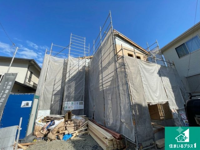 大津市千町　第1期　新築一戸建ての外観|現在建築中！落ち着いた街並みで新生活を始めることが出来そう！周辺の物件も併せてご紹介させて頂きます！