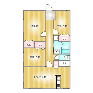 【間取り】 | 日新ビル