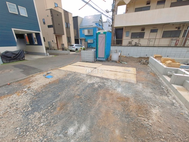【新築分譲住宅】富士見市上沢1丁目の前面道路含む現地写真