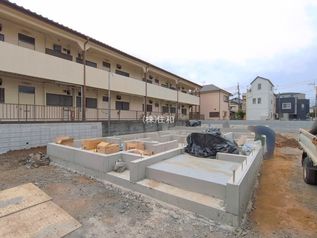 【新築分譲住宅】富士見市上沢1丁目の前面道路含む現地写真