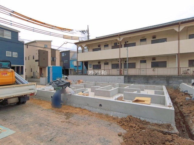 【新築分譲住宅】富士見市上沢1丁目の前面道路含む現地写真