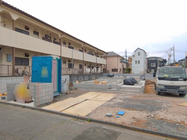 【新築分譲住宅】富士見市上沢1丁目の前面道路含む現地写真