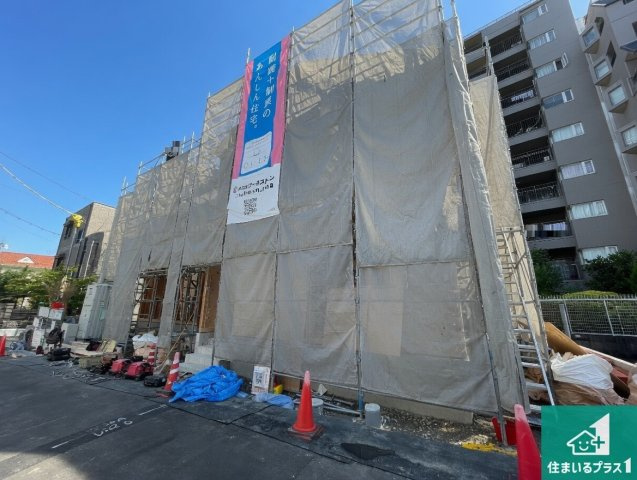 尼崎市西昆陽　第2期　新築一戸建ての外観|現在建築中！落ち着いた街並みで新生活を始めることが出来そう！周辺の物件も併せてご紹介させて頂きます！