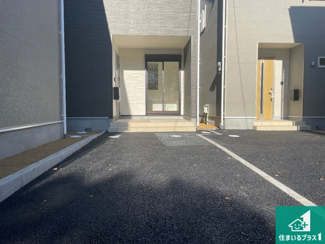 摂津市鳥飼西　第4期　新築一戸建ての駐車場|駐車スペース！散水栓があるので、こまめに愛車を洗えます！