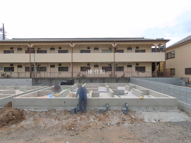 【新築分譲住宅】富士見市上沢1丁目の前面道路含む現地写真